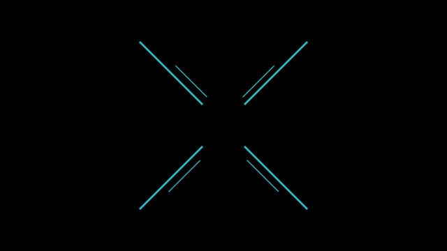 Sparkle Shape FX Animation Elements 10 in 1 Pack. Matte Channel Video. High Quality 4K Resolution.