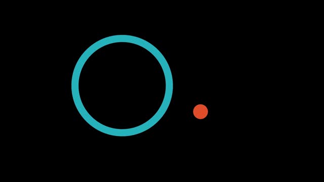 Circle Shape FX Animation Elements 20 in 1 Pack. Matte Channel Video.