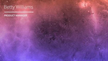 Galaxy Virtual Background